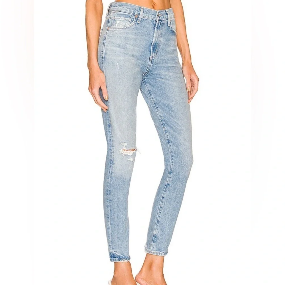 Citizens of Humanity Olivia High Rise Slim Jeans in Santorini size 28 Revolve